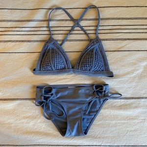 2 for $15 - Bikini set (periwinkle/ light blue)